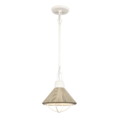 ELK Home - 63156/1 - One Light Mini Pendant - Cape May - White Coral