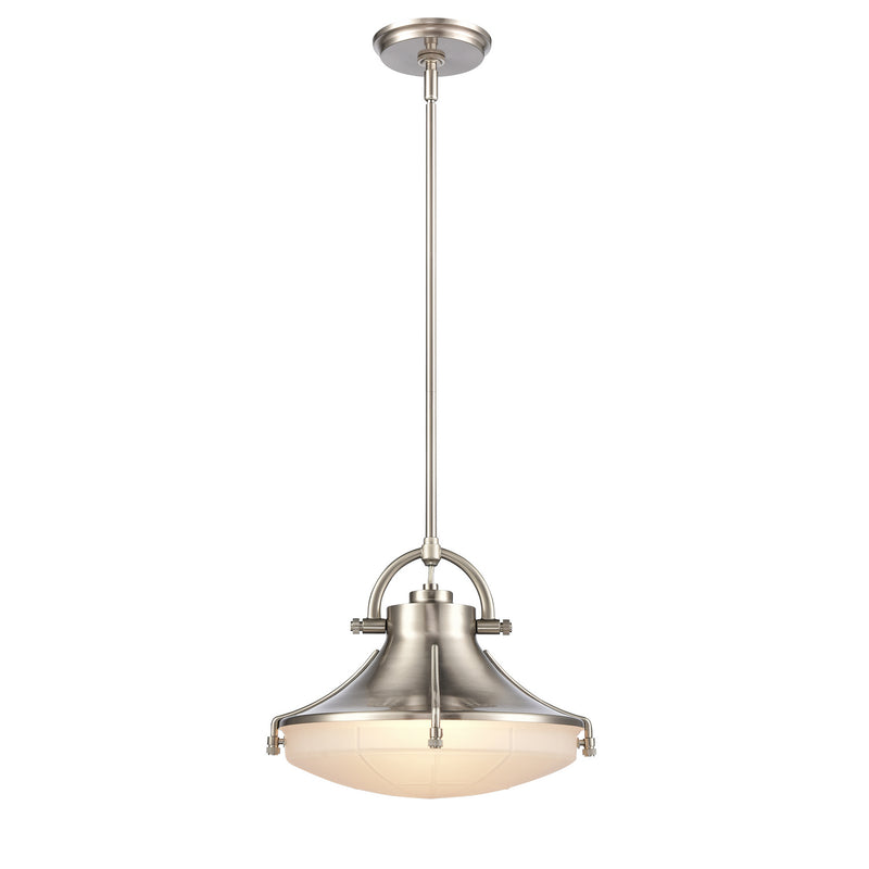 ELK Home - 67786/1 - One Light Pendant - Urbanite - Satin Nickel