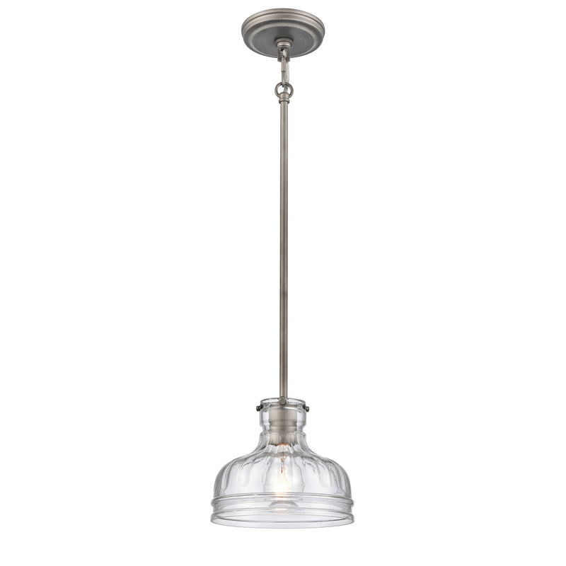 ELK Home - 67905/1 - One Light Mini Pendant - Orinoco - Weathered Zinc