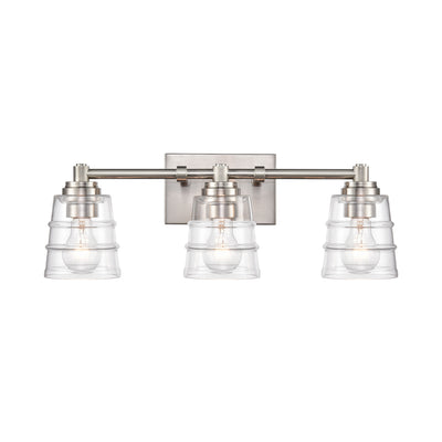 ELK Home - 67962/3 - Three Light Vanity - Pulsate - Satin Nickel