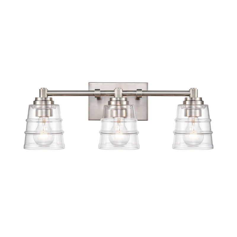 ELK Home - 67962/3 - Three Light Vanity - Pulsate - Satin Nickel