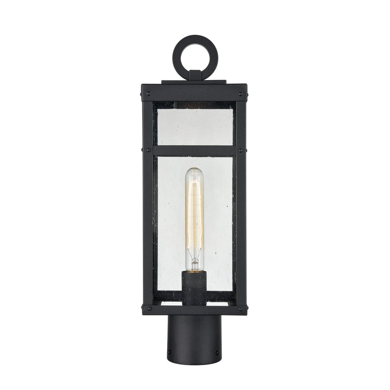 ELK Home - 69703/1 - One Light Post Mount - Dalton - Textured Black