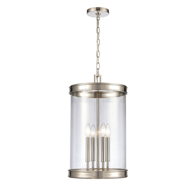 ELK Home - 69766/4 - Four Light Pendant - Mendoza - Polished Nickel