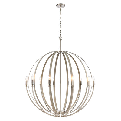 ELK Home - 81467/10 - Ten Light Chandelier - Rotunde - Beechwood