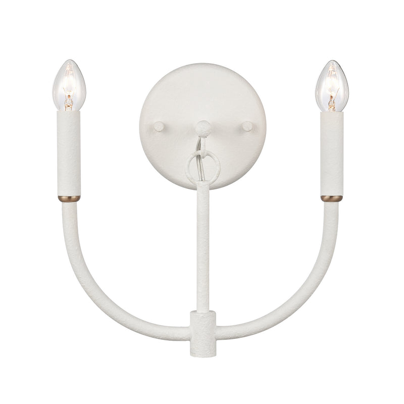 ELK Home - 82015/2 - Two Light Wall Sconce - Continuance - White Coral