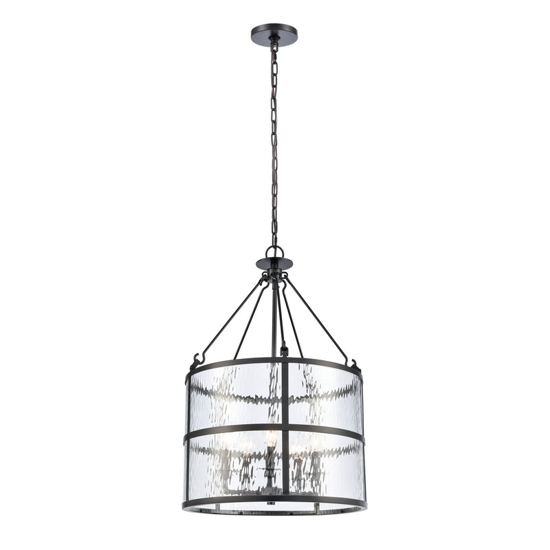 ELK Home - 82076/5 - Five Light Pendant - Solace - Matte Black