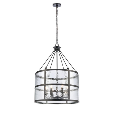 ELK Home - 82078/6 - Six Light Pendant - Solace - Matte Black