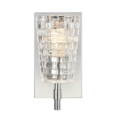 ELK Home - 82180/1 - One Light Vanity - Lightweave - Polished Nickel