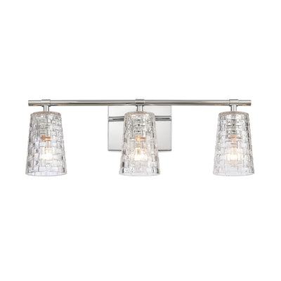 ELK Home - 82182/3 - Three Light Vanity - Lightweave - Polished Nickel