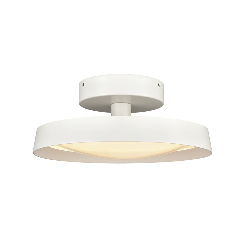 ELK Home - 85065/LED - LED Semi Flush Mount - Nancy - Matte White