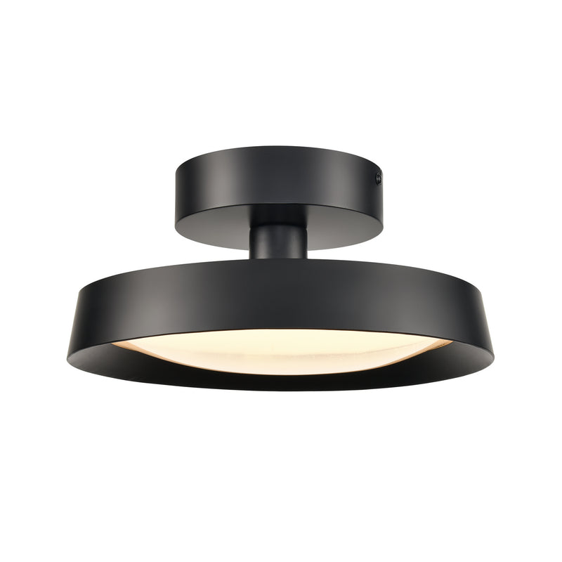 ELK Home - 85074/LED - LED Semi Flush Mount - Nancy - Matte Black