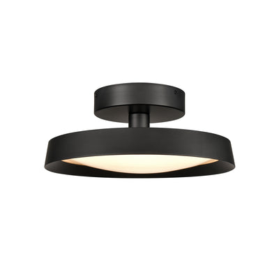 ELK Home - 85075/LED - LED Semi Flush Mount - Nancy - Matte Black