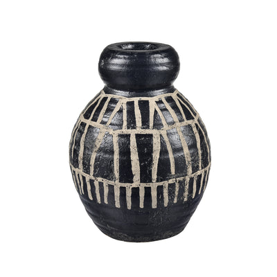 ELK Home - H0017-10440 - Vase - Eleni - Black