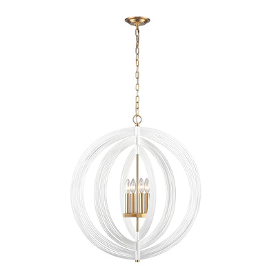 ELK Home - H0018-10357 - Four Light Pendant - Orme - White