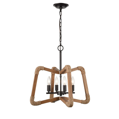 ELK Home - H0019-9619 - Four Light Pendant - Pascal - Natural