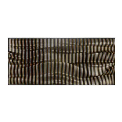 ELK Home - H0036-9735 - Wall Art - Wave Wood - Gold