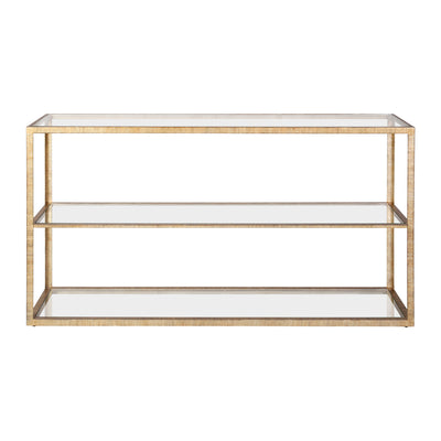 ELK Home - H0115-7725 - Console Table - Strie - Antique Brass