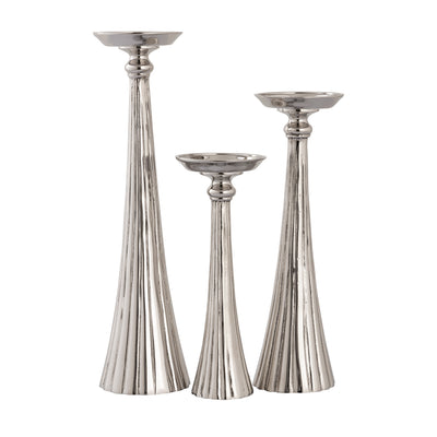 ELK Home - S0897-10697/S3 - Candleholder - Bion - Nickel