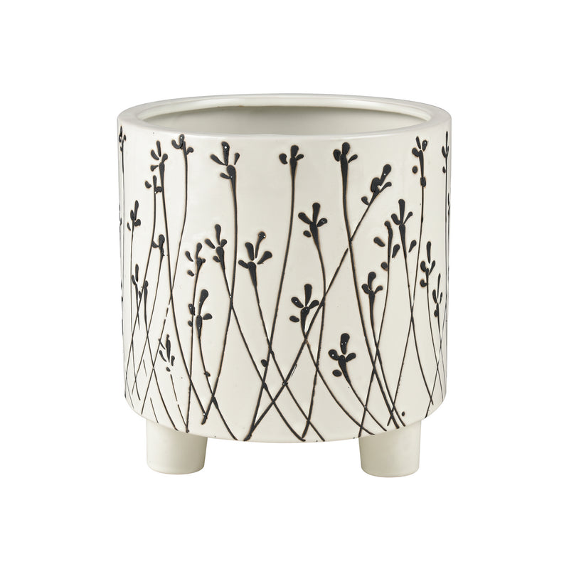 ELK Home - S0017-9727 - Planter - Melton - White