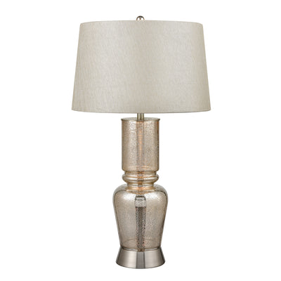 ELK Home - S0019-9478 - One Light Table Lamp - Cicely - Silver Mercury