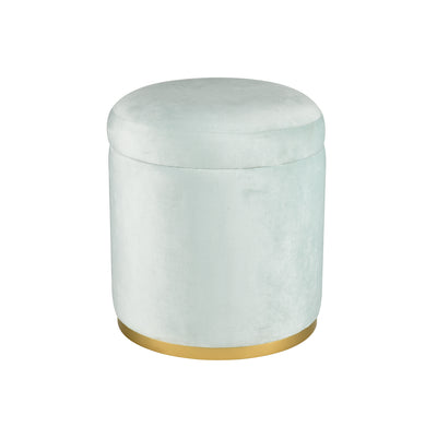 ELK Home - S0035-9179 - Ottoman - Raina - Pale Blue