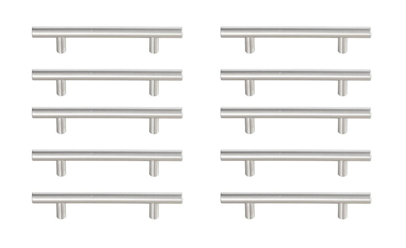 Elegant Lighting - PL400-4-NK-10PK - Bar Pull Multipack (set of 10) - Quinn - Brushed Nickel