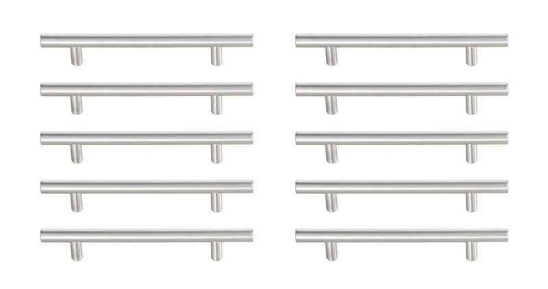 Elegant Lighting - PL400-5-NK-10PK - Bar Pull Multipack (set of 10) - Quinn - Brushed Nickel