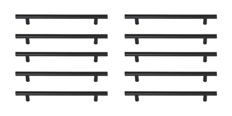 Elegant Lighting - PL400-7-MB-10PK - Bar Pull Multipack (set of 10) - Quinn - Matte Black