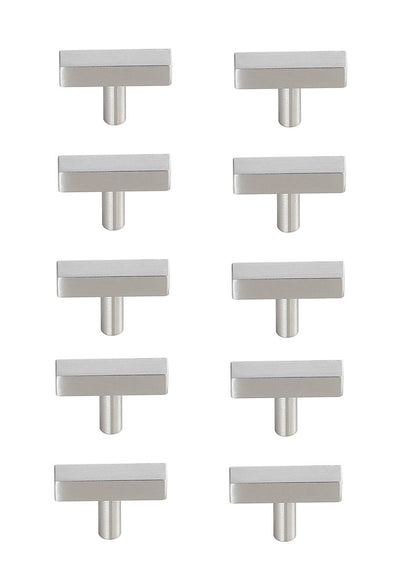 Elegant Lighting - PL402-1-NK-10PK - Bar Pull Multipack (set of 10) - Dior - Brushed Nickel