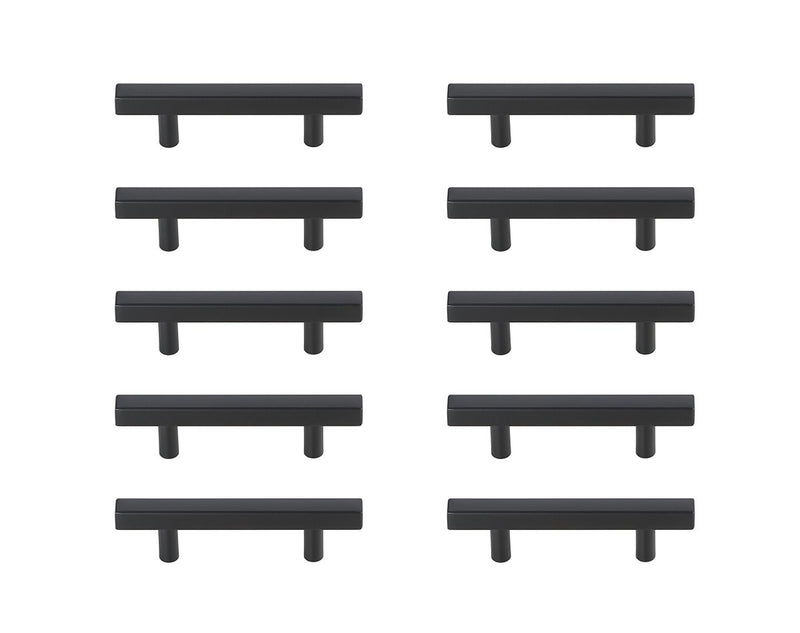 Elegant Lighting - PL402-3-MB-10PK - Bar Pull Multipack (set of 10) - Dior - Matte Black