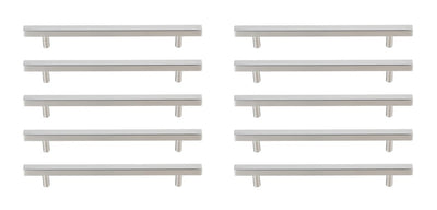 Elegant Lighting - PL402-7-NK-10PK - Bar Pull Multipack (set of 10) - Dior - Brushed Nickel