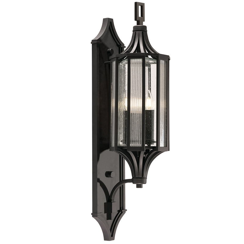 Fine Art - 900181ST - Three Light Outdoor Wall Mount - Bristol - Black