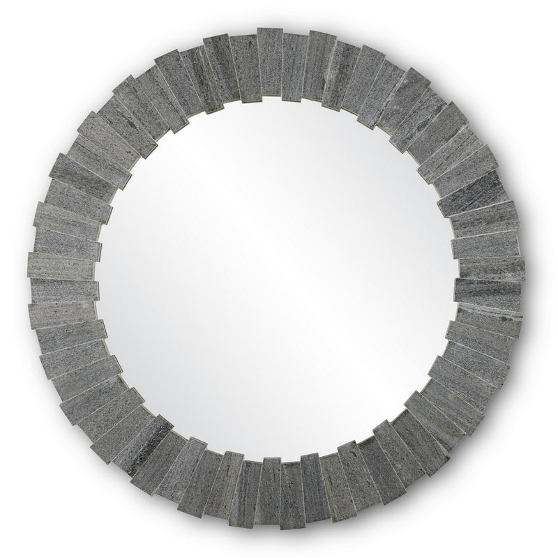 Currey and Company - 1000-0130 - Mirror - Dario - Gray/Mirror