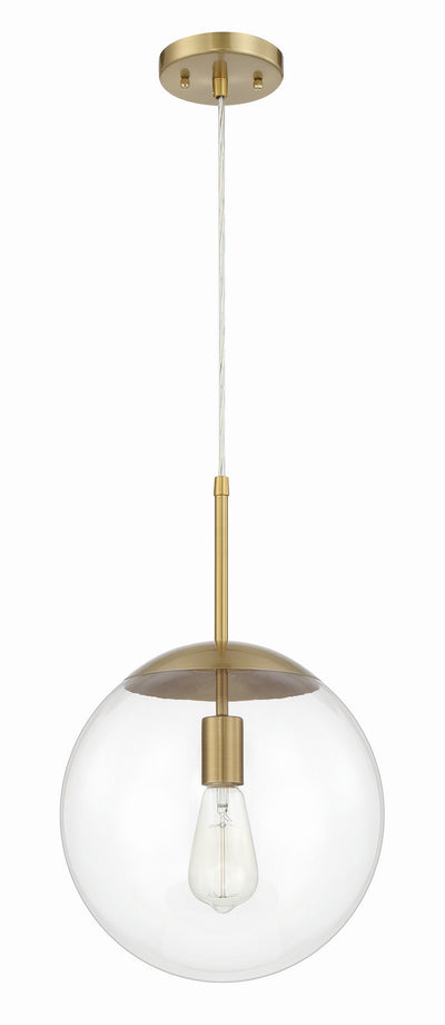 Craftmade - 56892-SB - One Light Pendant - Gaze - Satin Brass