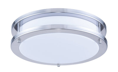 Elegant Lighting - LDCF3200 - LED Surface Mount - Daxter - White & Nickel