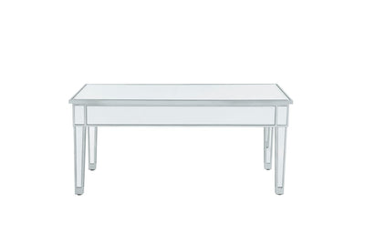 Elegant Lighting - MF72021 - Coffee Table - REFLEXION - Antique Silver