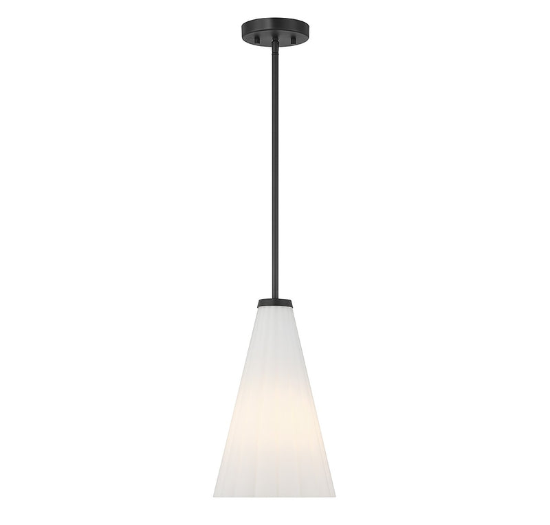 Savoy House - 7-8840-1-89 - One Light Pendant - Bristol - Matte Black