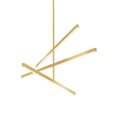 Kuzco Lighting - CH10345-BG - LED Chandelier - Vega - Brushed Gold