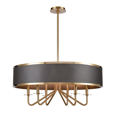 ELK Home - 82335/6 - Six Light Chandelier - Engel - Satin Brass