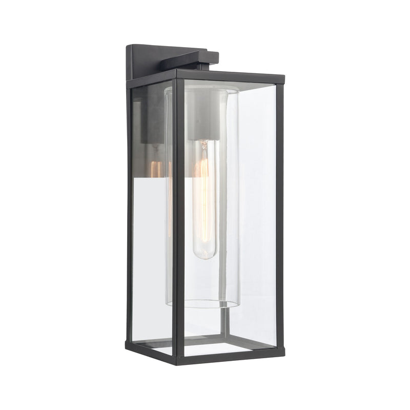 ELK Home - 90011/1 - One Light Outdoor Wall Sconce - Augusta - Matte Black