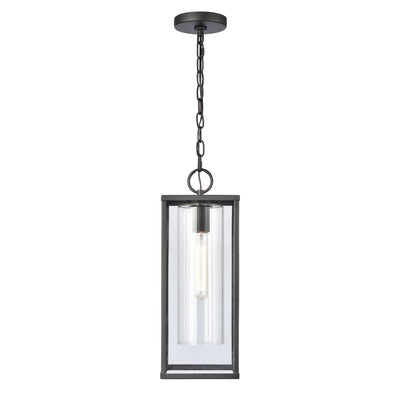 ELK Home - 90013/1 - One Light Outdoor Hanging Lantern - Augusta - Matte Black