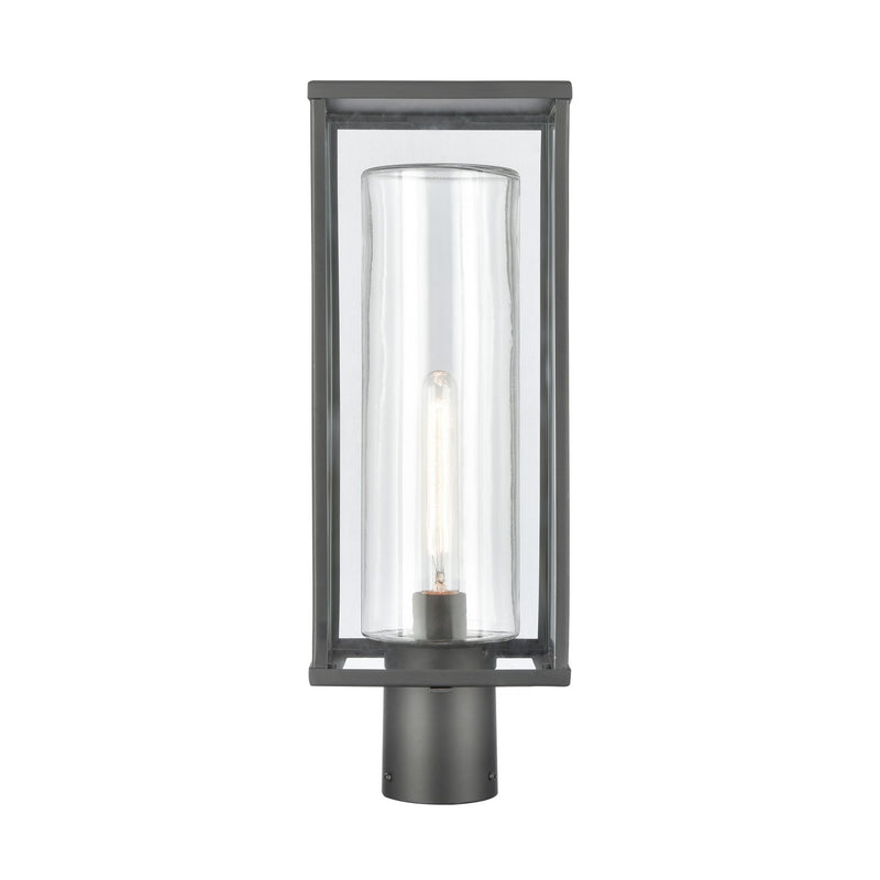 ELK Home - 90014/1 - One Light Outdoor Post Mount - Augusta - Matte Black