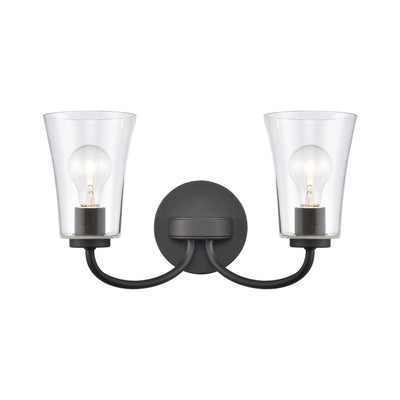 ELK Home - EC89253/2 - Two Light Vanity - Emily - Matte Black