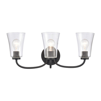 ELK Home - EC89254/3 - Three Light Vanity - Emily - Matte Black