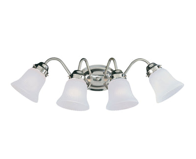 Savoy House - 8-3280-4-SN - Four Light Bath Bar - Brighton - Satin Nickel