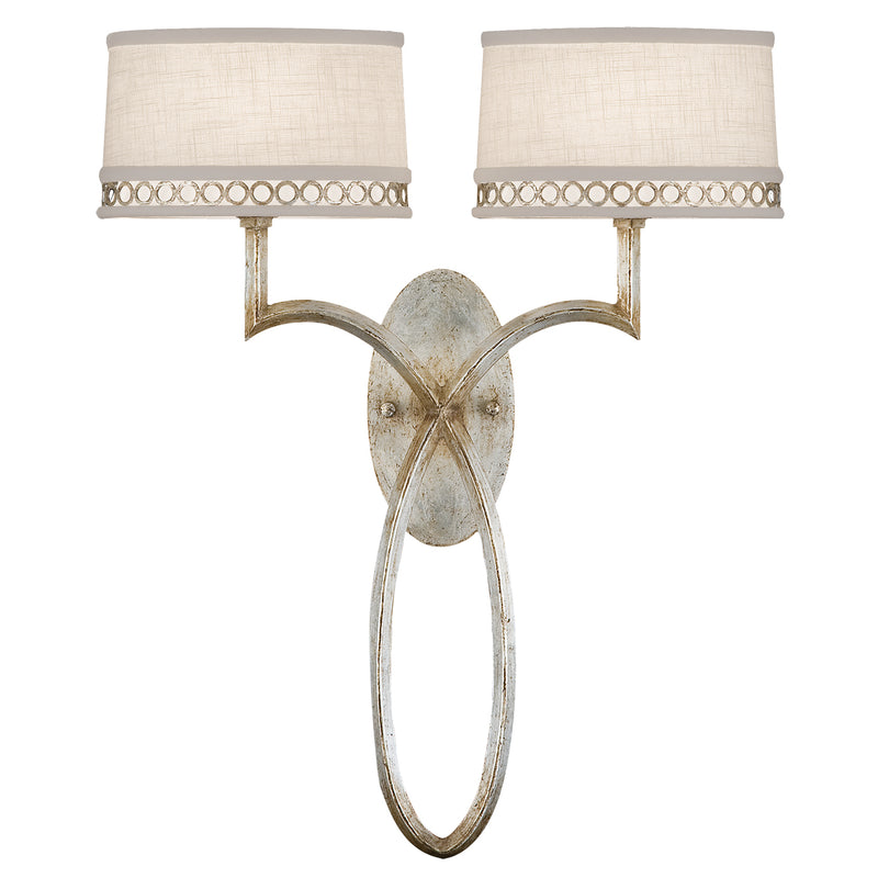 Fine Art - 784750ST - Two Light Wall Sconce - Allegretto - Silver