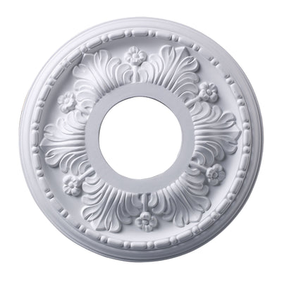 ELK Home - M1000WH - Medallion - Acanthus - White