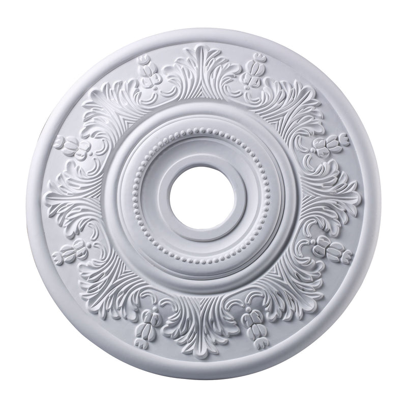 ELK Home - M1004WH - Medallion - Laureldale - White