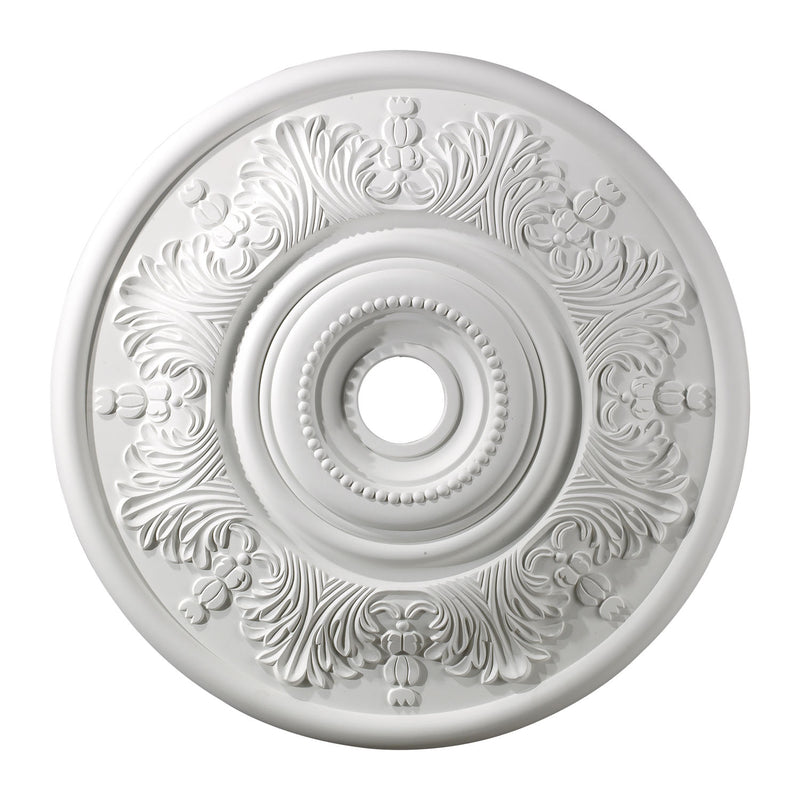 ELK Home - M1014WH - Medallion - Laureldale - White