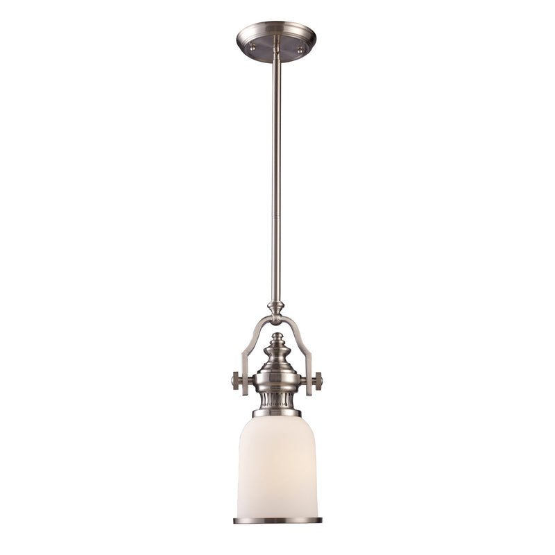 ELK Home - 66122-1 - One Light Mini Pendant - Chadwick - Satin Nickel